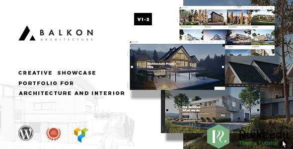 Balkon - 创意响应式建筑WordPress主题