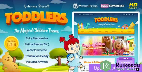 Toddlers - 儿童保育WordPress主题