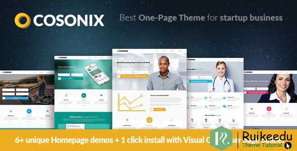 Cosonix - WordPress单页主题