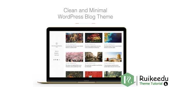 Eastx - 清洁和最小的WordPress博客主题