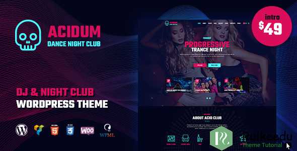 Acidum - 夜总会,DJ和舞蹈与迪斯科音乐