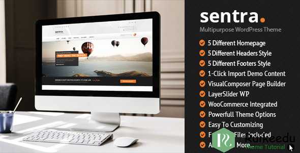 Sentra - 企业多用途WordPress主题