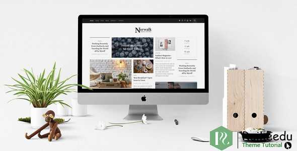 Norwalk - 响应杂志风格的博客主题