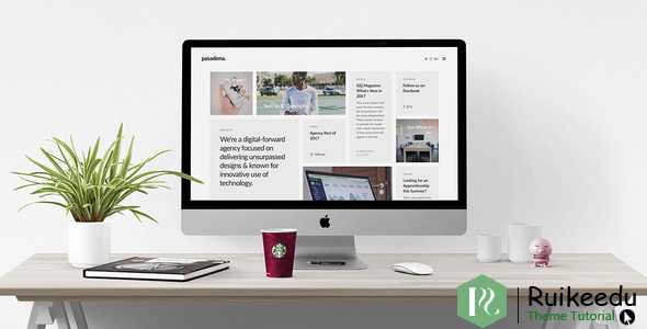 Pasadena - 当代作品集WordPress主题