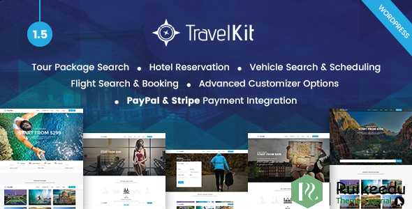 Travelkit - 完整的旅游和旅行WordPress主题