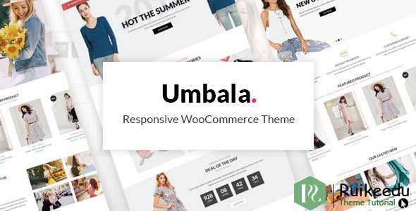Umbala - 时尚时尚服装WooCommerce主题