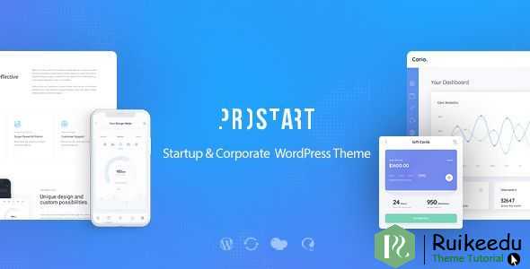 ProStart - 启动和企业WordPress主题