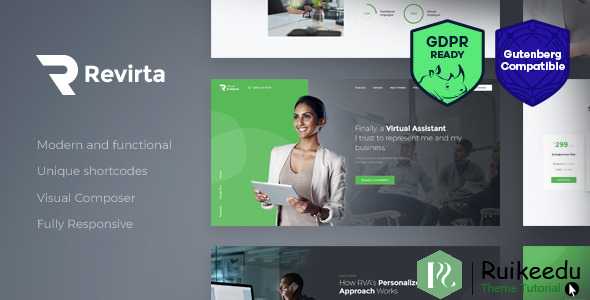 Revirta - 虚拟助手WordPress主题