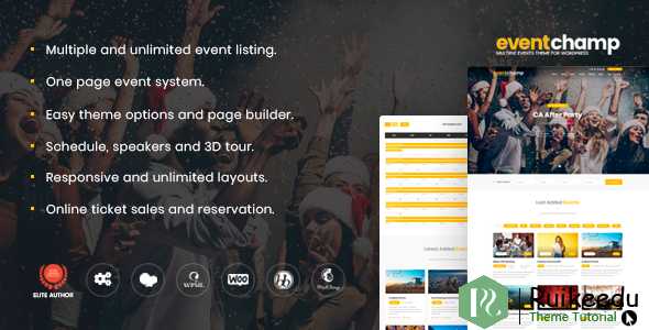 Event Champ - 多个活动和会议主题