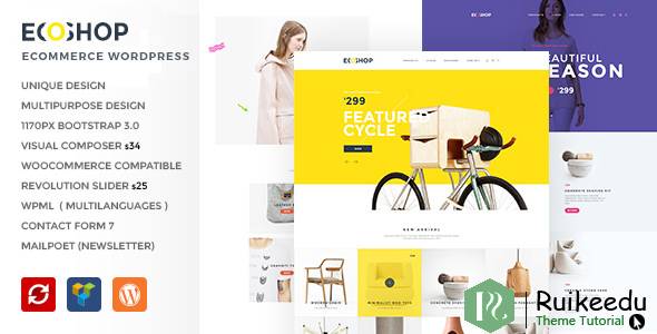 ECOSHOP - 多用途电子商务WordPress主题