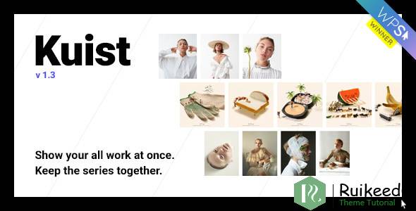Kuist - 摄影系列组合WordPress主题