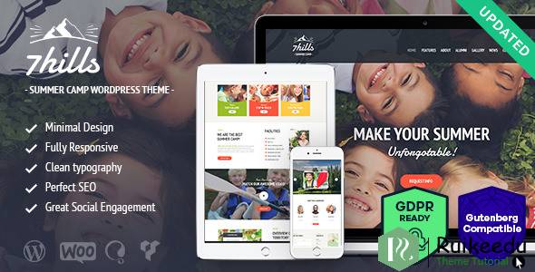 SevenHills - 夏令营WordPress主题