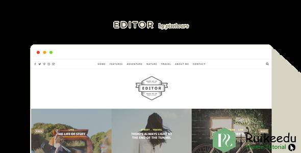 Editor - 博主的WordPress主题