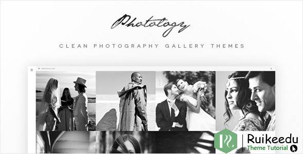 Photology - 清洁摄影画廊WordPress主题