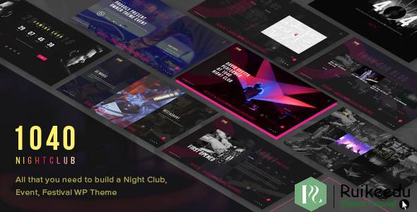 1040 Night Club - DJ,派对,音乐俱乐部主题