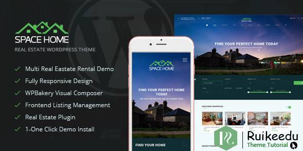 Space Home - 房地产WordPress主题