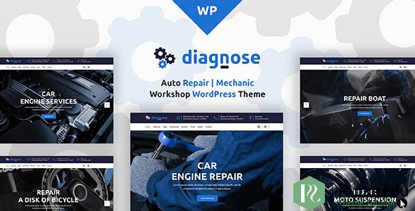 diagnose - 自动修复,机修工,车间主题