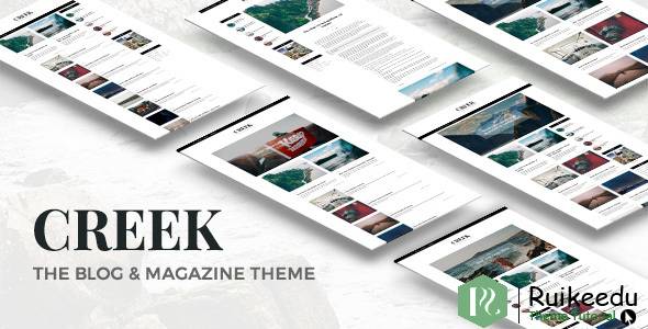 Creek - 经典优雅杂志WordPress主题