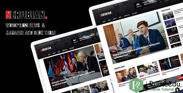 Nerubian - 现代新闻和杂志主题