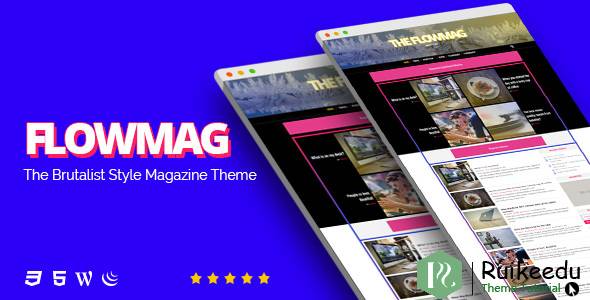 FlowMag - 野兽派WordPress杂志主题