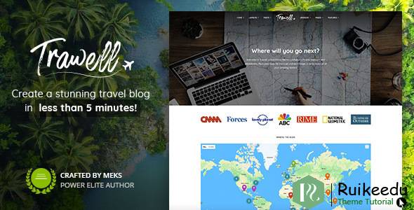 Trawell - WordPress旅游主题