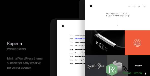 Kapena - 最小组合WordPress主题