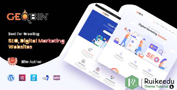 GeoBin - 数字营销机构主题