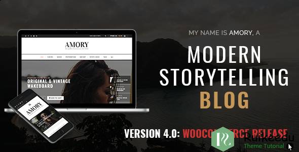 Amory Blog - 响应式WordPress博客主题