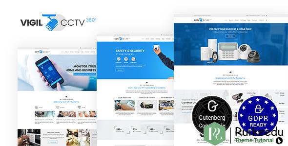 Vigil - CCTV,安全WordPress主题