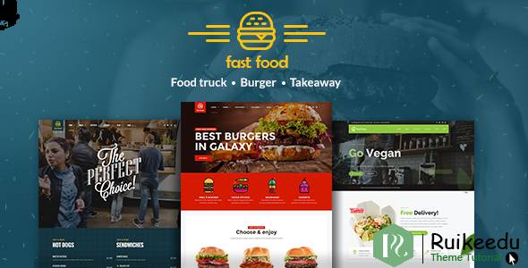 Fast Food - WordPress快餐主题