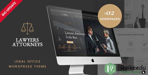 Lawyer Attorneys - 律师事务所WordPress主题