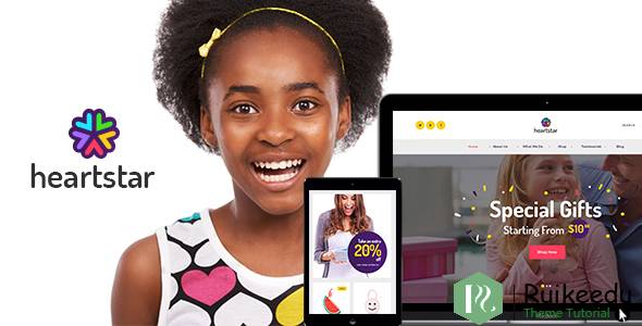 HeartStar - 礼品店和活动WordPress主题