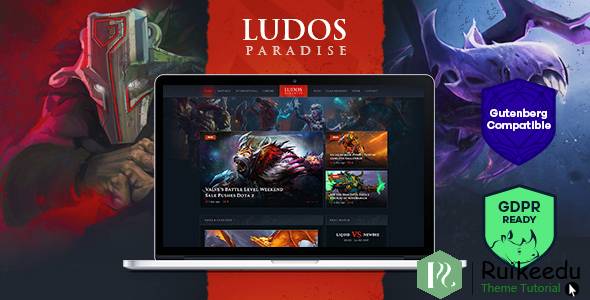 Ludos Paradise - 游戏博客和家族WordPress主题