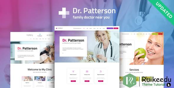 Dr.Patterson - 医药保健WordPress主题