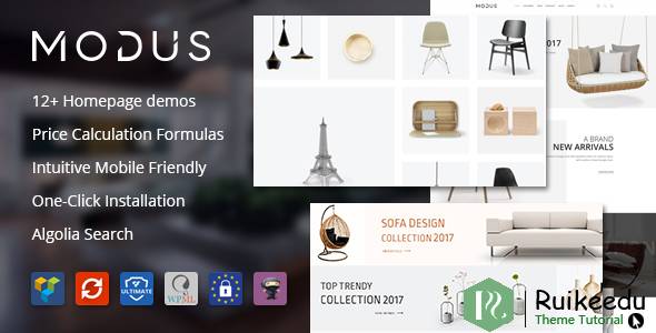 Modus - 现代家具WooCommerce主题
