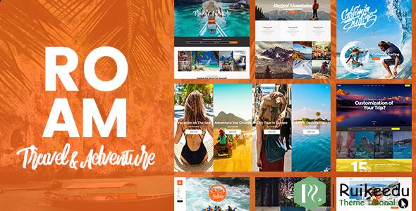 roam - 旅游和旅游WordPress主题