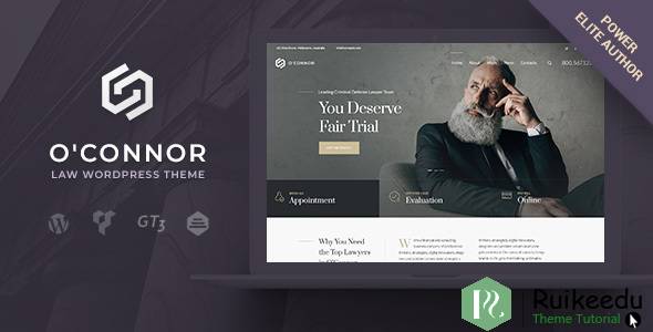 Oconnor - 律师事务所WordPress主题