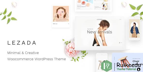 LEZADA - 最小和创意WOOCOMMERCE主题