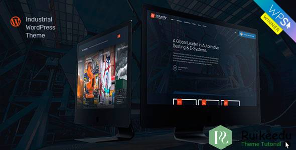 Industify - 工业和工厂主题