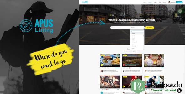 ApusListing - 目录和列表WordPress主题