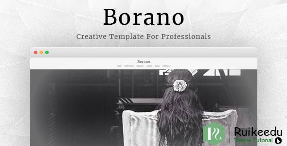 BORANO - 摄影/组合WORDPRESS主题