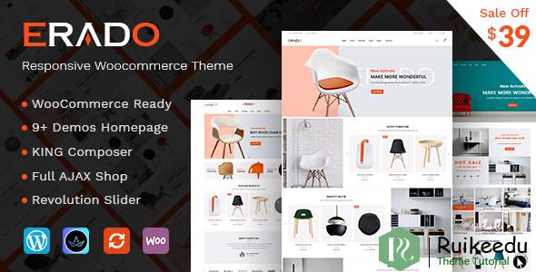 ERADO - 电子商务WORDPRESS主题