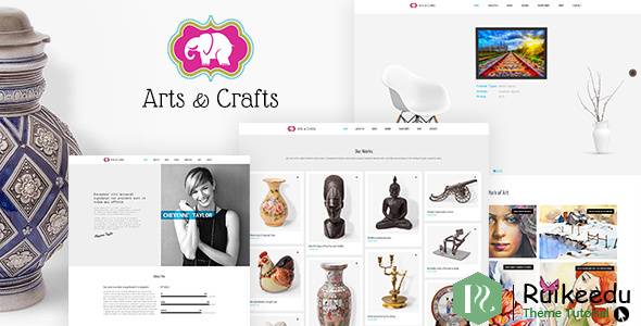 Crafts&Arts 艺术家作品集主题