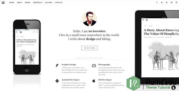 readme - 一个可读的WORDPRESS主题