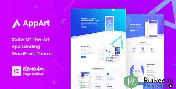 AppArt - 应用程序的创意WordPress主题