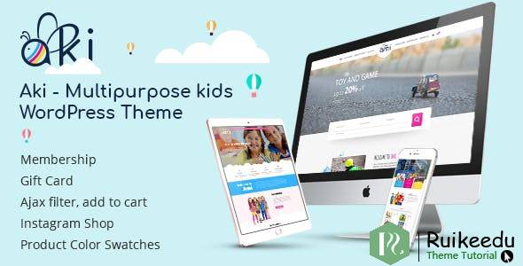 Aki 多用途儿童WordPress主题