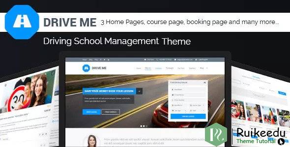 Driveme - 驾驶学校WordPress主题