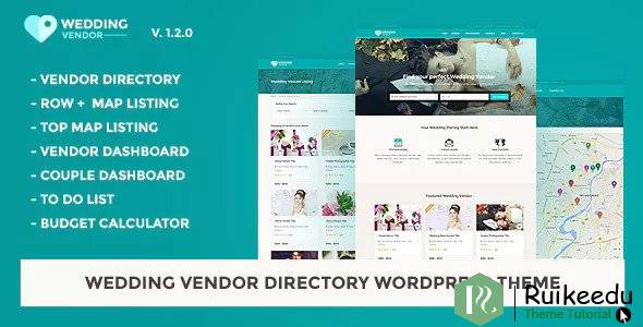 Wedding Vendor - 供应商目录WordPress主题