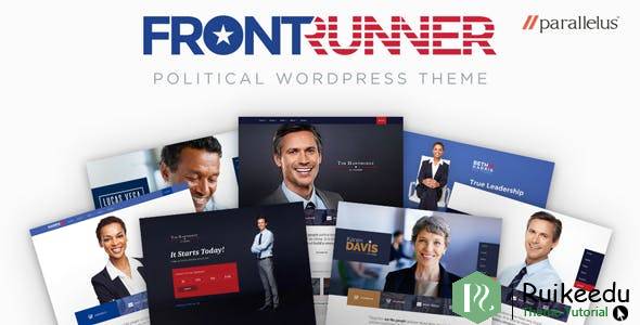 FrontRunner - 政治WordPress主题