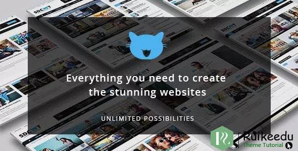 Shadowcat - 新闻和杂志WordPress主题